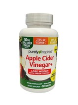 Purely Inspired Apple Cider Vinegar With Green Coffee 30 Tablets - £5.46 GBP