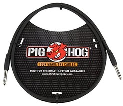 Pig Hog PTRS06 High Performance 1/4&quot; TRS Instrument Cable, 6 Feet - $15.80