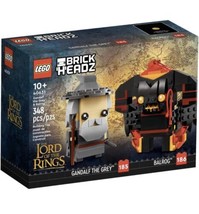 LEGO BRICKHEADZ: Gandalf the Grey &amp; Balrog (40631) Lord of the Rings Wizard - £29.88 GBP