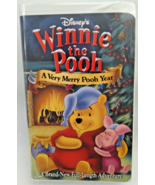 VHS Winnie the Pooh - A Very Merry Pooh Year (VHS, 2002) - £8.73 GBP