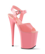 PLEASER FLAMINGO-808N 8" Heel Pink TPU Jelly Like Platform Ankle Strap S... - €60,23 EUR PLEASER FLAMINGO-808N 8" Heel Pink TPU Jelly Like Platform Ankle Strap S... - €60,23 EUR