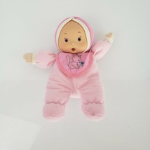 City Toys Stuffed Plush Cloth Baby Girl Doll Pink Kitty Cat 10&quot; - £23.80 GBP