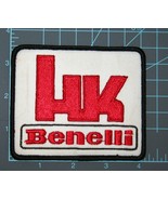 HECKLER &amp; KOCH BENELLI Shotgun Logo Embroidered Patch HK Military Tactical - £10.84 GBP