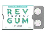Rev Gum Caffeine Energy Gum | Regular Strength 60mg of Caffeine per Gem | - £38.80 GBP