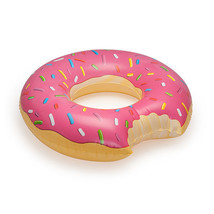 BIGMOUTH INC Gigant 4-Foot Donut Pool Float Strawberry Frosted with Sprinkles  - £11.78 GBP