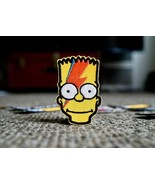 Bart Simpson David Bowie Bolt Patch - $17.59 CAD