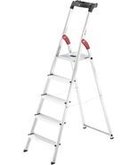Hailo Folding Step Stool, 5-Step Ladder with Multipurpose Tray for Garag... - €189,69 EUR
