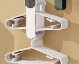 Wall Mounted Hanger Organizer, Expandable Clothes Hanger Storage Rack, N... - $22.79