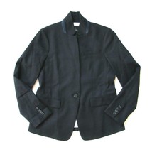 NWT J.Crew Regent Blazer in Black Wool Flannel Single Button Jacket 0 $198 - £70.18 GBP