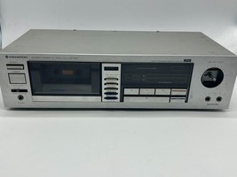 Kenwood KX-55c Stereo Dual Cassette Tape Recorder Player Deck Excellent ... - $59.39