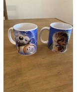 Star Wars mug set of two Chewbacca Millennium Falcon Galerie Coffee Mug ... - £9.34 GBP