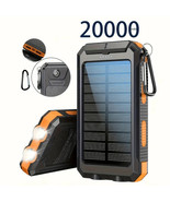 Portable Solar Mobile Phone Charger 20,000 mAh US Stock - €18,95 EUR