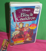 Walt Disney Masterpiece The Black Cauldron VHS Movie Sealed chromium FX ... - $49.49