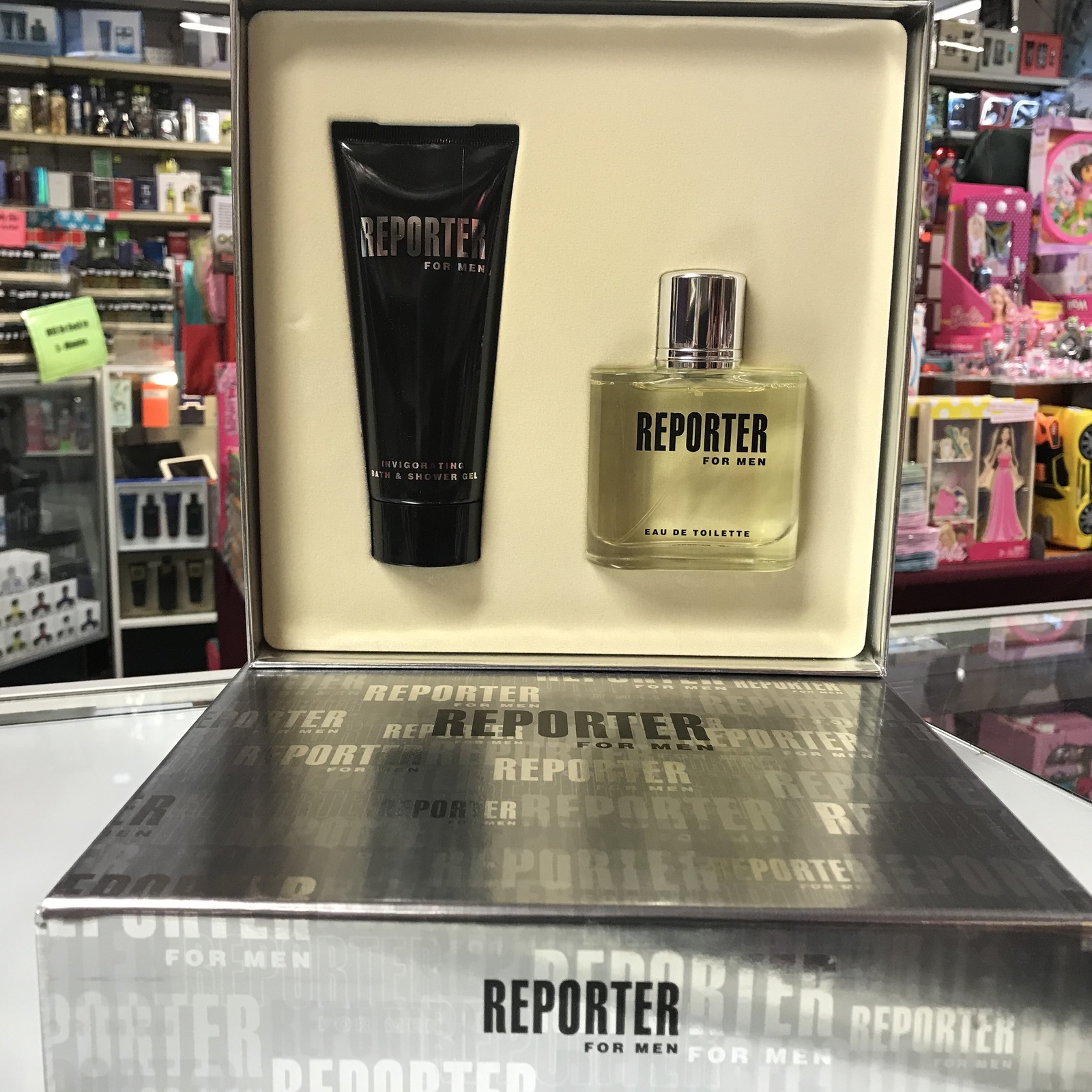 Reporter by Reporter 2-Pieces Set for Men  2.5 oz + 3.4 Shower Gel - $48.98