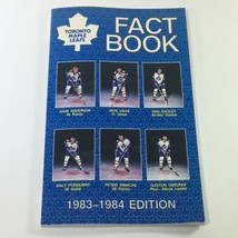 VTG NHL Official Fact Books 1983-1984 - Toronto Maple Leafs / John Anderson - £10.68 GBP