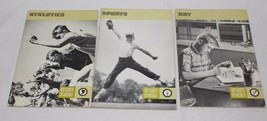 Vintage 1970s Boy Scout BSA Merit Badge 3 Book Lot: Athletics, Sports, Art - £14.53 GBP