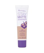 Rimmel Stay Matte Liquid Foundation, Soft Beige, 1 Fl Oz, Pack of 2 - $13.83