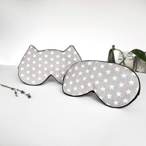 Couple gift set for wedding - Cat n simple eye sleep mask - wife husband... - £8.78 GBP
