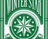 Winter Star Playing Cards (Green) Limited to 500 decks only with numbere... - $63.35