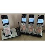 AT&amp;T 4 Handset Answering System W/ Smart Call Blocker Model CL82407 Test... - $552.71 MXN