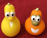 VeggieTales Jimmy &amp; Jerry the Gourd 2&quot; Figures - Big Idea, Hard to Find ... - $23.76