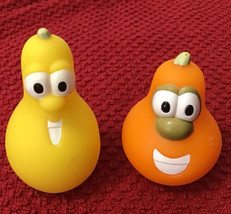 VeggieTales Jimmy &amp; Jerry the Gourd 2&quot; Figures - Big Idea, Hard to Find ... - $23.76