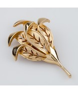 Trifari Gold-Plated Leaf Brooch! Nice Condition! - £81.79 GBP
