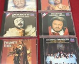 6 CD of Luciano Pavarotti Bulk Music Lot  - £15.82 GBP