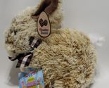 Happy Easter Chocolate-Scented Easter Bunny Rabbit Plush Stuffed Toy Brown - $29.69