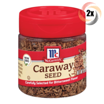 2x Shakers McCormick Caraway Seed Seasoning | .90oz | Bittersweet Flavor - £10.95 GBP
