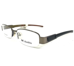 Columbia Eyeglasses Frames South Peak C03 Black Brown Gray Rectangular 5... - $37.19