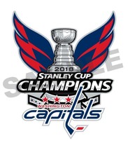 Washington Capitals 2018 Stanley Cup Champions Large Size Decal / Sticker - £11.07 GBP+