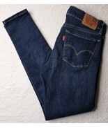 Levis 710 Super Skinny Denim Jeans Women&#39;s 27 Blue Casual Pants - $362.01 MXN