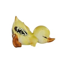 Vintage Josef Originals Duckling Sleeping Miniature Figurine Baby Duck - $19.99