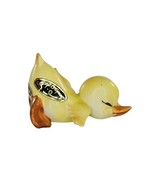 Vintage Josef Originals Duckling Sleeping Miniature Figurine Baby Duck - £15.74 GBP