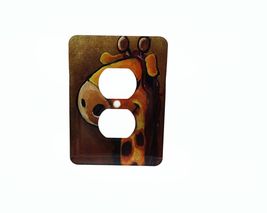 Outlet Cover 3d Rose Giraffe Cartoon 3.5 Width x 5 in Height - $3.46