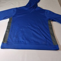 BCG Men's Blue & Gray Pullover Long Sleeve Hoodie Sweatshirt Pockets Size Large image 10