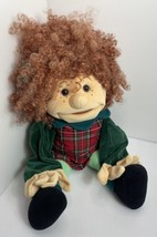 FOLKMANIS GIRL Red Curly Hair ~ 24&quot; Hand Full Body Puppet Ventriloquist ... - £20.36 GBP