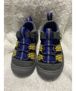 O&#39;rageous Unisex Backshore II Water Shoes Blue Yellow Hook And Loop Mesh... - $8.59