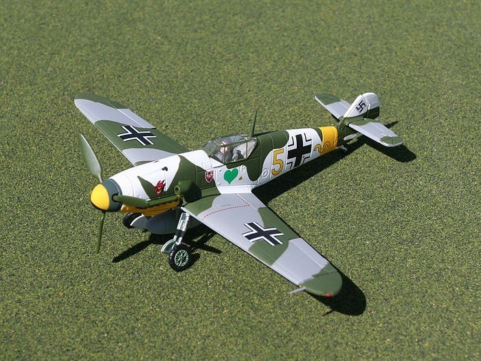Luftwaffe Messerschmitt Bf 109F-4 5 GeminiJets ACES GALFT3001 Scale 1:72... - $79.95