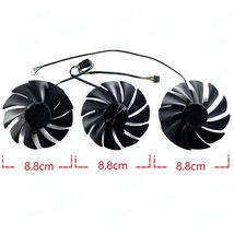 For ZOTAC RTX4070 4070S 4070ti 4070tiS 4080 TRINITY Graphics Card Coolin... - $57.20