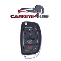 2015-2019 Hyundai Santa Fe / 4-Button Flip Key / TQ8-RKE-4F31 (Aftermarket) - $21.00