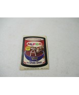 1974 Topps Wacky Packages Alpoo For Dumb Dogs Sticker Card  - $244.84 MXN