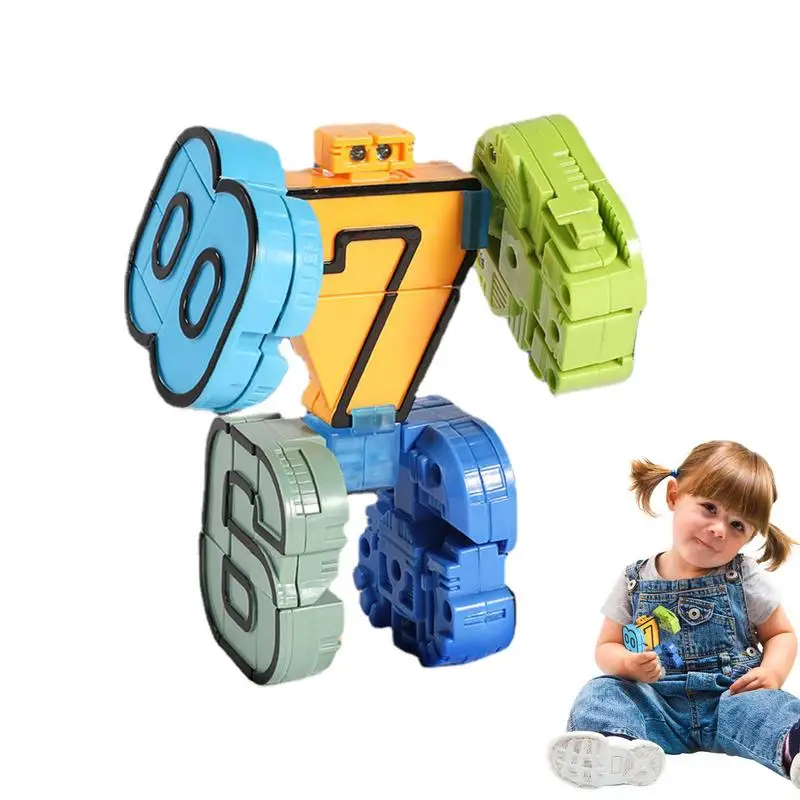 Letter Deformation Robot Letters Transform Toys PortableKids Alphabet Transform - £20.43 GBP+