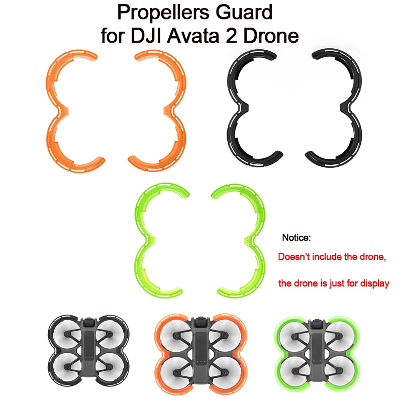 New TPU Propellers Guard for DJI Avata 2 Drone Effectively Cushion Colli... - $18.57