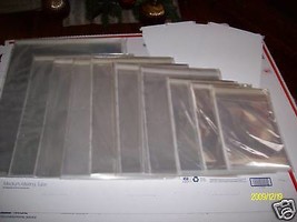 5 pcs 16 X 24 ACID FREE ART NEWSPAPER CLEAR CELLOPHANE ARCHIVAL STORAGE ... - £22.96 GBP