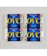 Lot (4) Panasonic DVC Digital Video Cassette Tape Mini DV 60 Minute New ... - £21.88 GBP