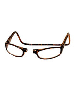 CliC +1.25 Diopter Magnetic Reading Glasses: Euro - Tortoise - $44.50