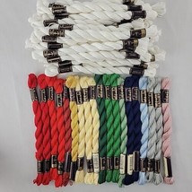 Anchor Embroidery Floss #5 #3 Perle Coton Pearl Cotton 16 Yd 5 g 50+ Skein Lot - £39.07 GBP