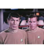 STAR TREK  TOS   LEONARD NIMOY &amp; WILLIAM SHATNER  PILOT EPISODE 8X10 PHOTO - $13.58 CAD